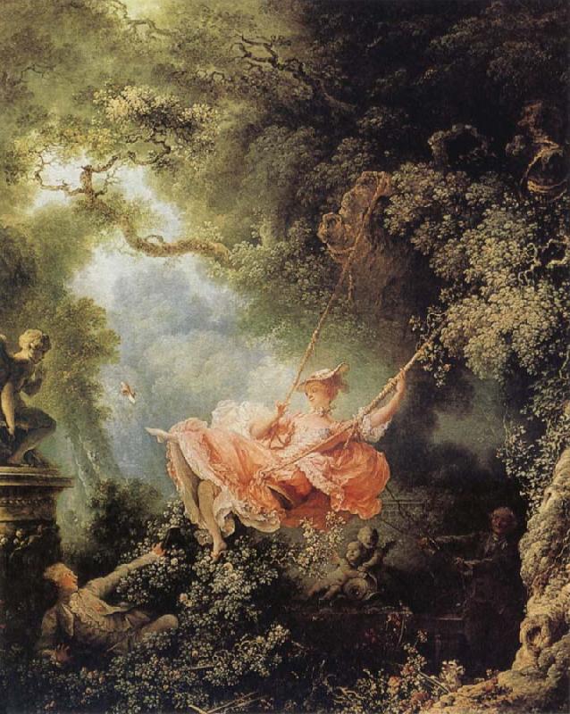 Jean Honore Fragonard The Swing oil painting image